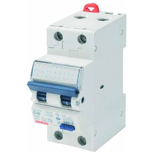 Gewiss REV-SWITCH 2M 1P 16AX ILL LOC R.W. WHITE, Installatieschakelaar, Verkoop per: 1 x 1 stuk - GW15102F, 8011564973558, 5480262 | Type schakeling: Kruisschakelaar | Bedieningswijze: Wip/drukker | Samenstelling: Modulair element voor schakelmateria