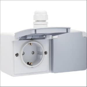 Niko New Hydro Wandcontactdoos (WCD-schakelmateriaal) - 700-37848 - E2PP6