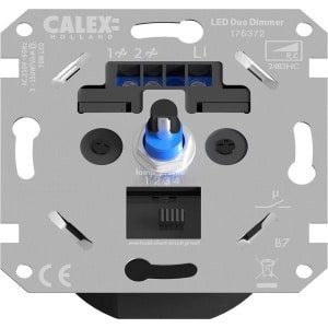 Calex LED Wanddimmer - Inbouw Dimmer - Fase afsnijding - Universeel