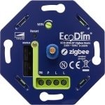 EcoDim - LED Dimmer - Smart WiFi - ECO-DIM.07 - Fase Afsnijding RC - ZigBee - Inbouw - Enkel Knop - 0-200W