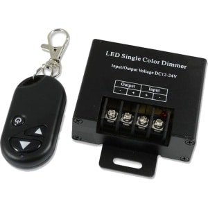 Opbouw LED dimmer - 12/24V - 360W - Met afstandsbediening