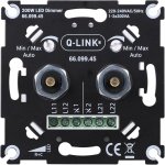 Q-Link Duo dimmer afdek polar wit led rc dws 2-200w