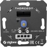 Thorgeon - Smart Zigbee LED Dimmer - 220-240 V - Fase Afsnijding - Druk Draai Schakelaar