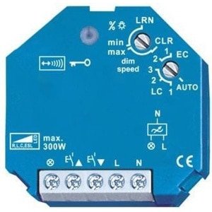 Universele LED Dimmer Unit - Inbouw - 0.1W-100W - 230V - Blauw